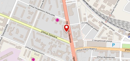 Суши-Маркет на карте