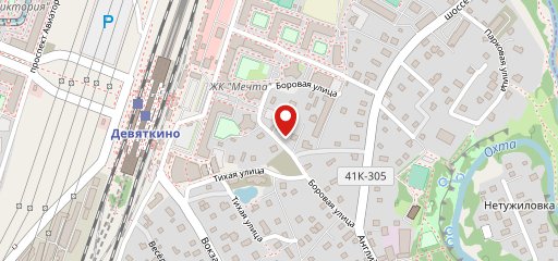 Суши на Боровой на карте