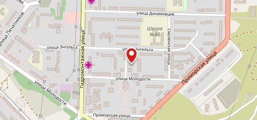 Суши на карте