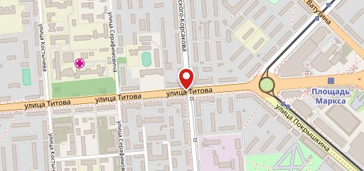 Суши Рай, на карте