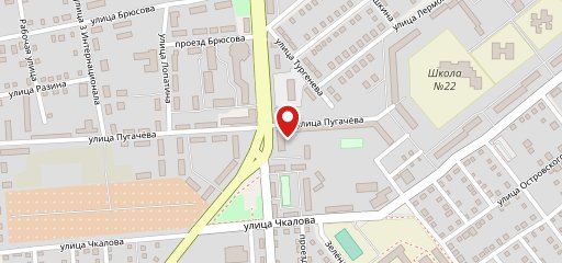 Лаваш и мясо на карте