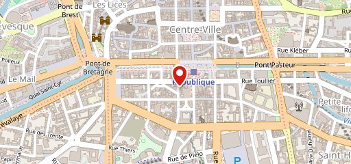 Sushi Shop Rennes Les Halles на карте