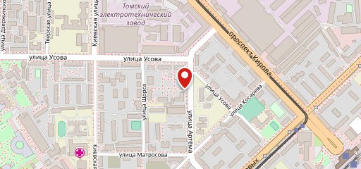 Суши уме на карте