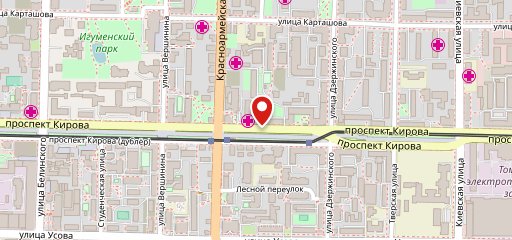 Суши уме на карте