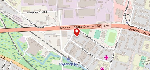 Суши в дом на карте