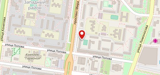 Суши на карте