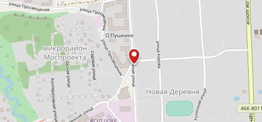 Суши Wok Набережная улица Пушкино Московской Области на карте