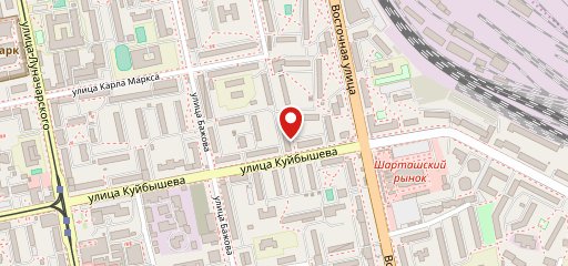 Суши на карте