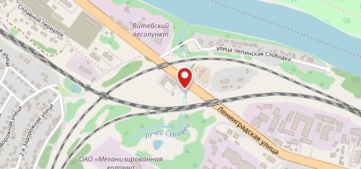 Сушидом на карте