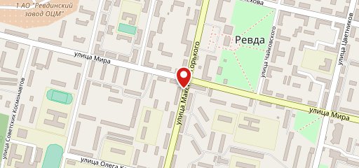 Суши Шоп на Максима Горького 36 на карте