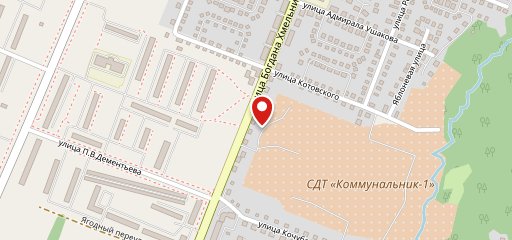 Сушистик на карте