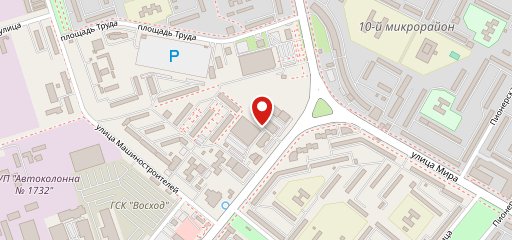 Сушиварка на карте