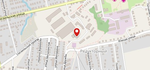 Сушивок на карте