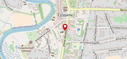 Виноградов на карте