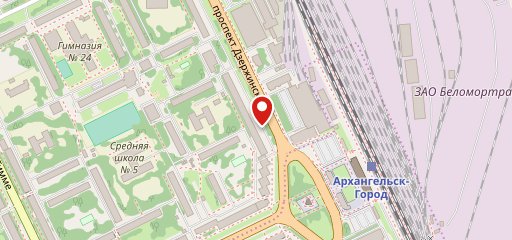 Столовая СВ на карте