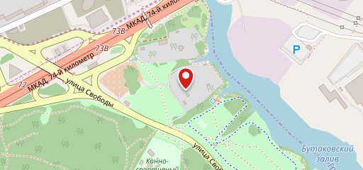 Свадьбная площадка Усадьба Лесной берег на карте