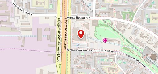 Subway, сеть ресторанов быстрого питания на карте