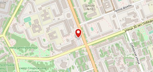 Сведа, кафе полезного питания на карте