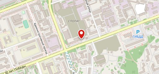 Светлячок на карте