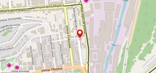 Светлячок на карте