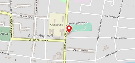 Свежая выпечка на карте
