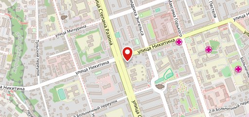 Булочная на карте