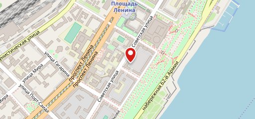 Пекарь на карте