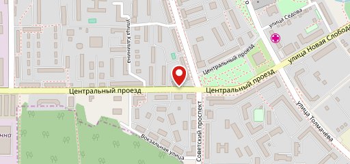 Свежов на карте