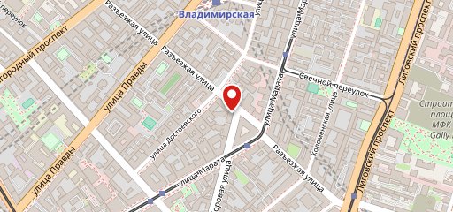 Шаверма с локоть на карте