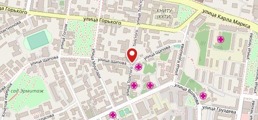 Свободное пространство «Циферблат» на карте