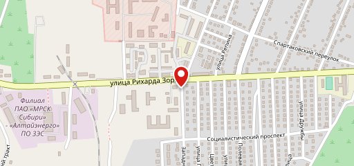 Сябры на карте