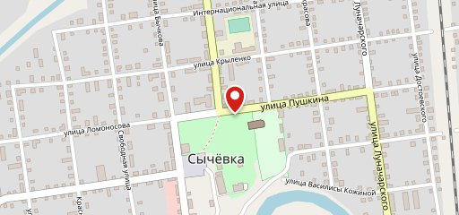 Сычёвский дворик на карте