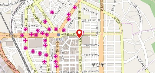 쇼쿠지 서면점 на карте