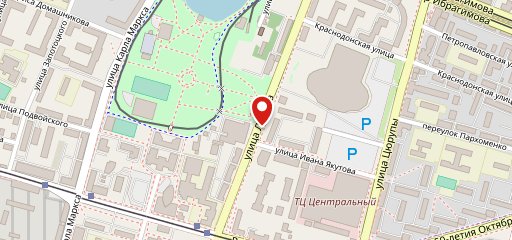 Сирийская шаурма на карте