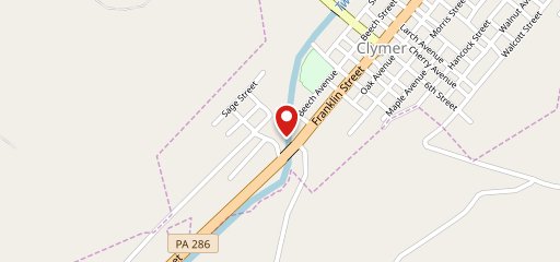 Sy's, Clymer, Pa. на карте
