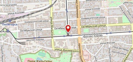 Сытый Слон Столовая 24часа, гПятигорск, ул Октябрьская, д41а Pyatigorsk на карте