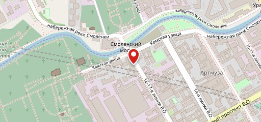 Сытый круассан на карте