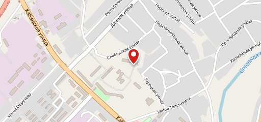 Сытый папа, гостиничный комплекс на карте