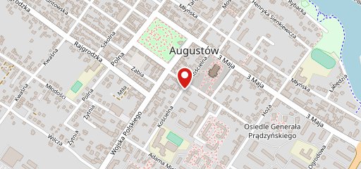 Szuflada Bistro restauracja Augustów на карте