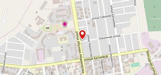 Табака на карте