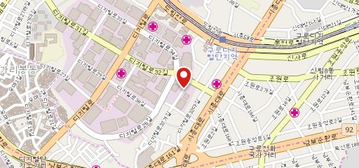 FOUR POINTS BY SHERATON SEOUL, GURO Table 32 на карте