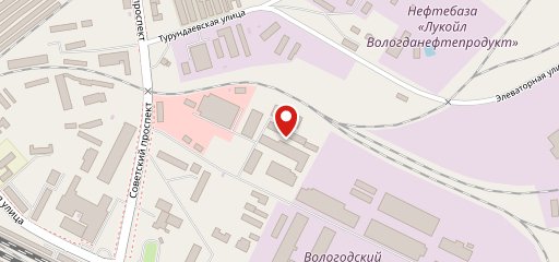 Столовая ложка на карте