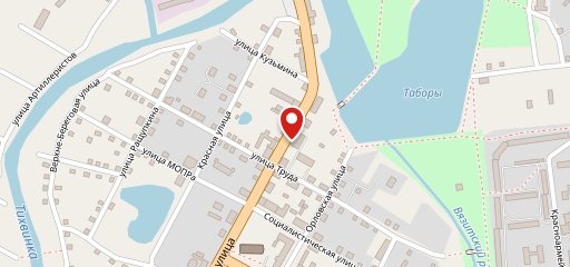 Таборы на карте