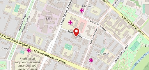 Табуретка на карте