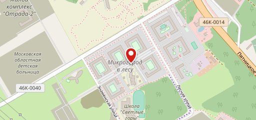 Семейное кафе на карте