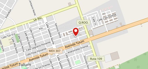Takeirox Tulum на карте
