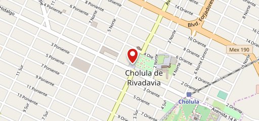 Café Tal Cholula на карте