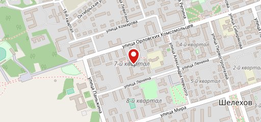 Крошка Енот на карте