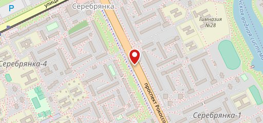 Тамам Шаурма Серебрянка на карте