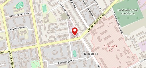 Тамбовский хлебокомбинат на карте